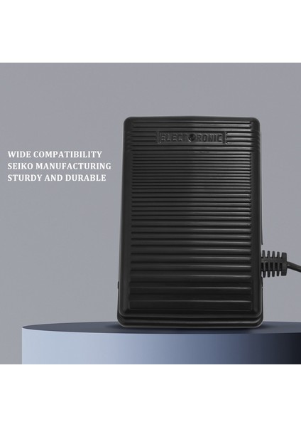 Ev Dikiş Makinesi Ayak Kontrol Pedalı Güç Kablosu Pedal Kontrolü Ab Tak 200-240V Siyah (Yurt Dışından) modelleri