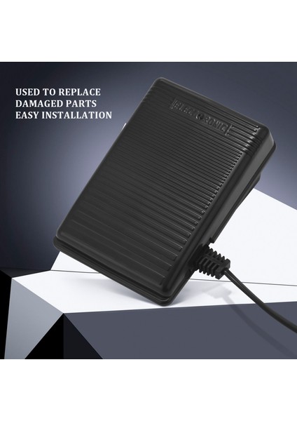 Ev Dikiş Makinesi Ayak Kontrol Pedalı Güç Kablosu Pedal Kontrolü Ab Tak 200-240V Siyah (Yurt Dışından) indirimleri