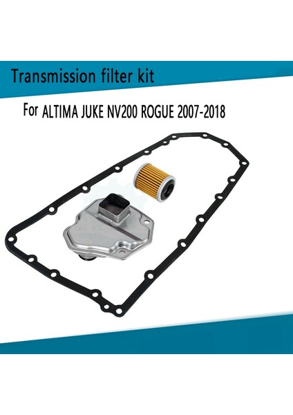 1set Şanzıman Filtre Takımı Filtre Soğutma Contası ile Nıssan Altıma Juke NV200 Rogue 2007-2018 (Yurt Dışından)