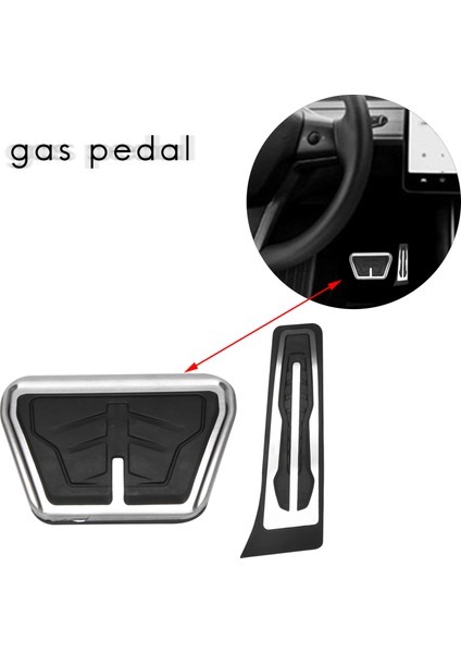 Gaz Fren Pedalı Kılıfı Seti Bmw X3 X4 X5 X6 2 3 4 5 6 7 Serisi G20 F30 G30 G11 G01 G02 G05 F15 F16 F22 F25 (Yurt Dışından)