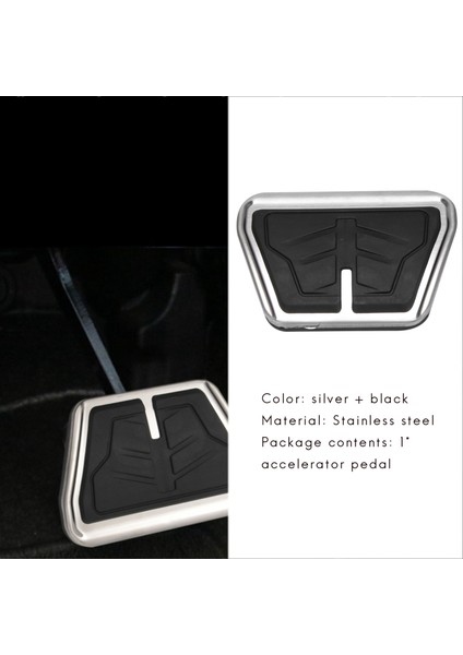 Gaz Fren Pedalı Kılıfı Seti Bmw X3 X4 X5 X6 2 3 4 5 6 7 Serisi G20 F30 G30 G11 G01 G02 G05 F15 F16 F22 F25 (Yurt Dışından)