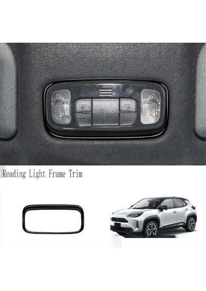 Toyota Yarıs Cross gr 2020-2023 Için Araba Okuma Lambası Çerçeve Paneli Dekoratif Kapak Trim Çıkartmaları (Yurt Dışından)