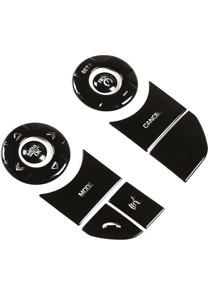 Land Rover Discovery 5 2017-2019 (B) Için Araç Direksiyon Düğmesi Kapağı Trim Yaması (Yurt Dışından)