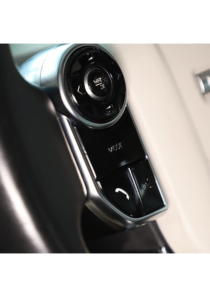 Land Rover Discovery 5 2017-2019 (B) Için Araç Direksiyon Düğmesi Kapağı Trim Yaması (Yurt Dışından) indirimleri