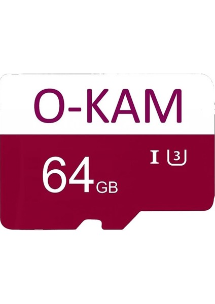 64 GB U3 Faster Transfer Speed Class 10 4K Video Kayıt