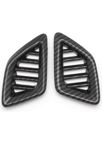 Honda Accord 2018-2022 Için Dashboard Hava Firar Ac Çıkış Kapağı Kalıplama Trim Çerçeve Karbon Fiber Abs Dekor Aksesuarları, 2 Adet (Yurt Dışından)