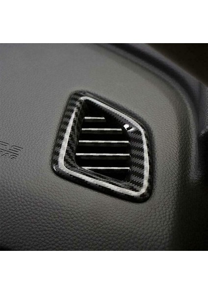 Honda Accord 2018-2022 Için Dashboard Hava Firar Ac Çıkış Kapağı Kalıplama Trim Çerçeve Karbon Fiber Abs Dekor Aksesuarları, 2 Adet (Yurt Dışından) indirimleri