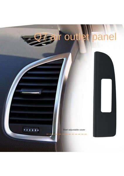 Audi Q7 2006 - 2015 Için Dashboard Sol Yan Hava Firar Krom Çerçeve Iç Hava Çıkışı Yedek Kapak Paneli (Yurt Dışından) fiyatları
