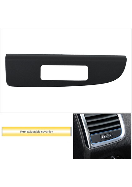 Audi Q7 2006 - 2015 Için Dashboard Sol Yan Hava Firar Krom Çerçeve Iç Hava Çıkışı Yedek Kapak Paneli (Yurt Dışından) fırsatları