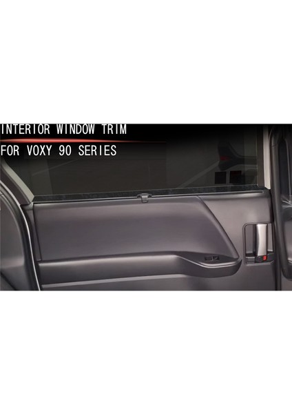 2 Adet Araba Iç Pencere Kalıplama Trim Otomatik Kapı Contası Kemer Kalıplama Toyota Voxy Noah 90 Serisi 2022+ Siyah Ahşap Tahıl (Yurt Dışından) fırsatları