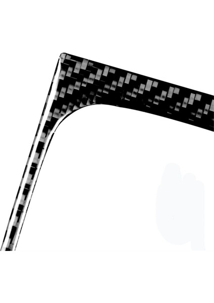 Honda Civic 8th 2006-2011 Için 2 Adet Karbon Fiber Su Dağı Paneli Trim Kapağı Dekoru (Yurt Dışından)