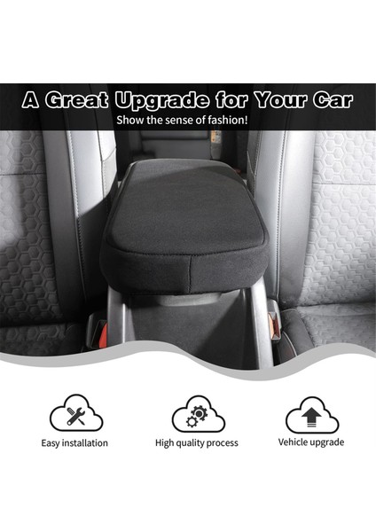 Chevy Colorado/gmc Canyon 2015-2022 Aksesuarları Için Orta Konsol Kılıfı Neopren Kol Dayama Kutusu Kapağı Koruyucu Kılıfı (Yurt Dışından) modelleri