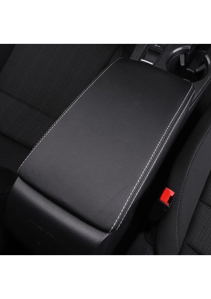 11. Nesil Honda Civic 2022 Için Orta Konsol Kılıfı Pu Deri Kol Dayama Kutusu Kapağı Ped Depolama Düzenleyici Aksesuarları (Yurt Dışından)