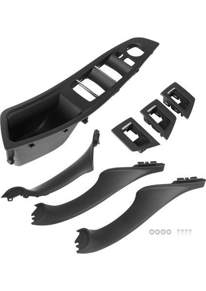 Rhd Araba Iç Kapı Kolu Iç Kapı Paneli Çekme Ayar Kapağı -Bmw 5 Serisi F10 F11 520 525 Siyah Rhd (Yurt Dışından) fiyatları