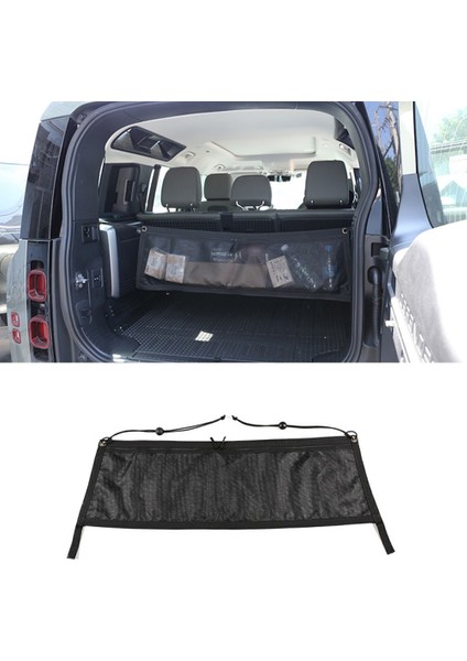 Land Rover Defender 110 2020 Için Araba Bagaj Depolama Filesi Saklama Çantası Aksesuarları (Yurt Dışından)