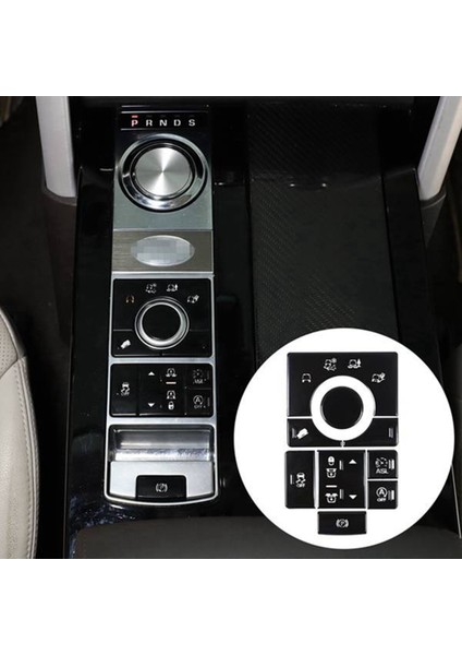 Land Rover Range Rover Sport 2014-2016 Iç Modifikasyon Aksesuarları Için Araba Arazi Modu Düğme Etiket (Yurt Dışından)