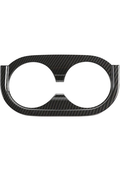 Karbon Fiber Arka Su Dağı Tutucu Paneli Kapak Trim 2007-2010 Jeep Wrangler Jk Için (Yurt Dışından)