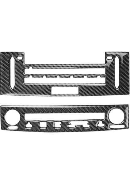 Gerçek Karbon Fiber Lexus IS250 IS200 Is 350 2013-2019 Araba Merkezi Konsol CD Paneli Kapak Etiket Trim Aksesuarları (Yurt Dışından)