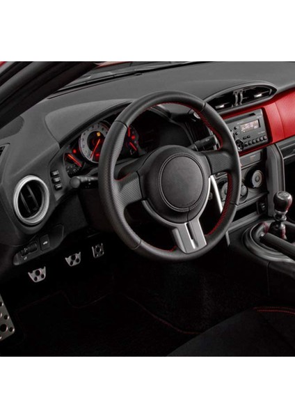 Toyota 86 Suu Brz 2012-2020 Aksesuarları Araba Klima Hava Çıkışı Klima Kapağı Halka Havalandırma Dekorasyonu Trim, Gümüş (Yurt Dışından)
