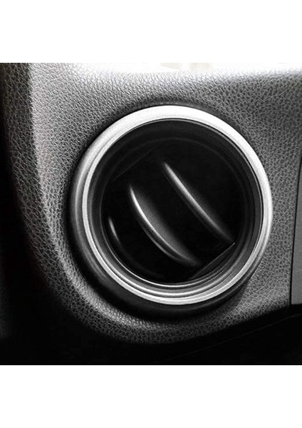 Toyota 86 Suu Brz 2012-2020 Aksesuarları Araba Klima Hava Çıkışı Klima Kapağı Halka Havalandırma Dekorasyonu Trim, Gümüş (Yurt Dışından)