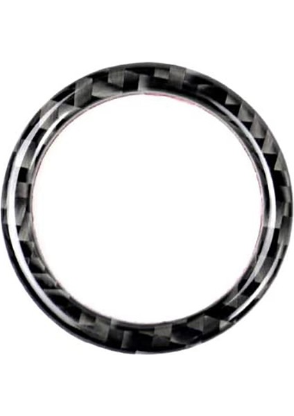 E90 E92 E93 2009-2012 / 3 Serisi E89 Motor Çalıştırma Durdurma Anahtarı Düğme Paneli Kapağı Trim Dekor Aksesuarları Için Karbon Fiber (Yurt Dışından)