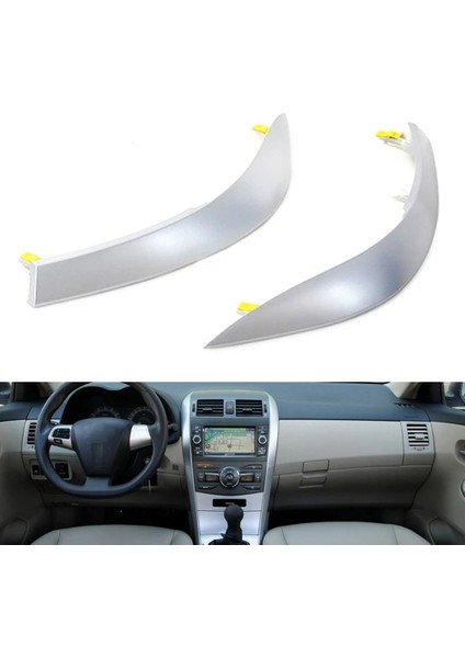 55436-12040 Sol Üst Yan Merkezi Dashboard Trim Şerit Toyota Corolla 07-13 A/c Hava Firar Çıkışı Çerçeve Trim Paneli (Yurt Dışından) fırsatları