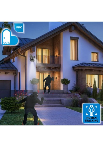 Mpia Hina Dual Lens 360° Görüş Hareketli Wi Fi Waterproof Akıllı Ip Güvenlik Kamerası Türkçe (Carecampro) Uygulama