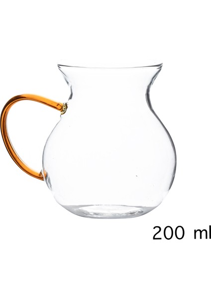 LM-0035 Ehli Keyf 4 Parça 4 Kişilik Çay Seti – 200 ml Borosilikat Cam Kulplu Tombik Bardak Takımı