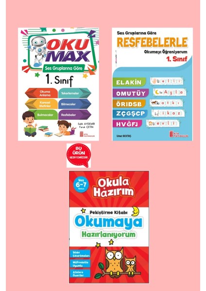 1. Sınıf Okumayı Öğreniyorum Hazırlanıyorum Seti
