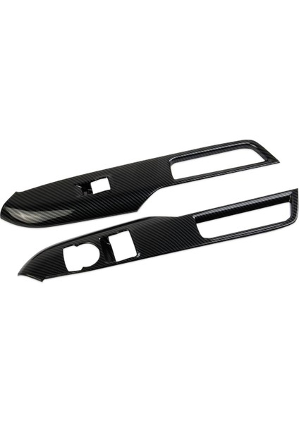 Kapı Pencere Kaldırma Anahtarı Paneli Kapağı Döşeme Ford Mustang 2024 Iç Aksesuarlar Karbon Fiber (Yurt Dışından) indirimleri