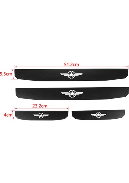 Ford Bronco 2021 2022 Için Araba Kapı Eşiği Koruyucuları Aksesuarlar Kapı Kenar Koruyucu Kapı Döşeme Kenar Giriş Koruyucusu Sürtünme Plakası (Yurt Dışından) indirimleri