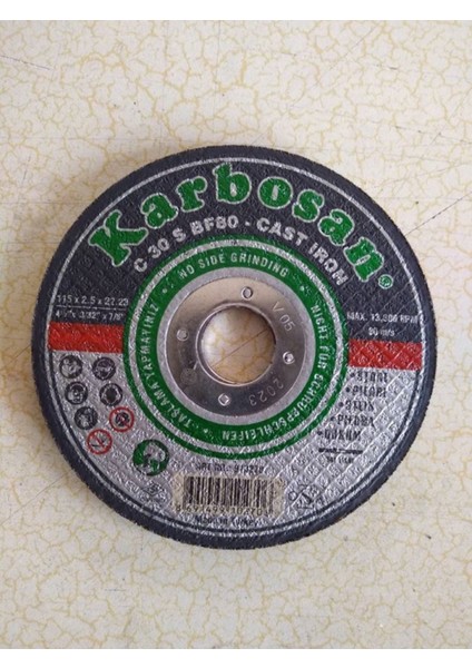 5 Adet 115 mm Genel Taş Disk