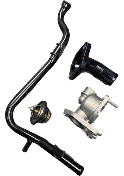 Hyundai I10 I20 2007-2020 Için Termostat Muhafazası ve Soğutma Borusu Kiti 2545003002 2563003100 256312B001 255002B000 (Yurt Dışından)