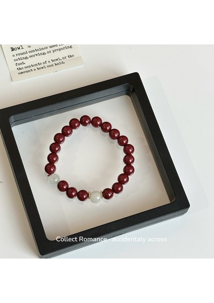 Doğal Taşlı Akik Bileklik Istiflenebilir Bileklik (Yurt Dışından)