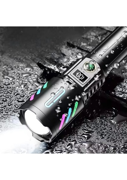 Uyguna-Yakala (WS-9944) 20W Fosforlu Şarjlı Metal El Feneri
