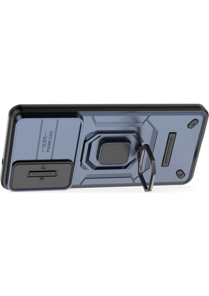 Samsung Galaxy S25 Edge Pc + Tpu Kickstand Telefon Koruyucu Lens Kapağı ile (Yurt Dışından)