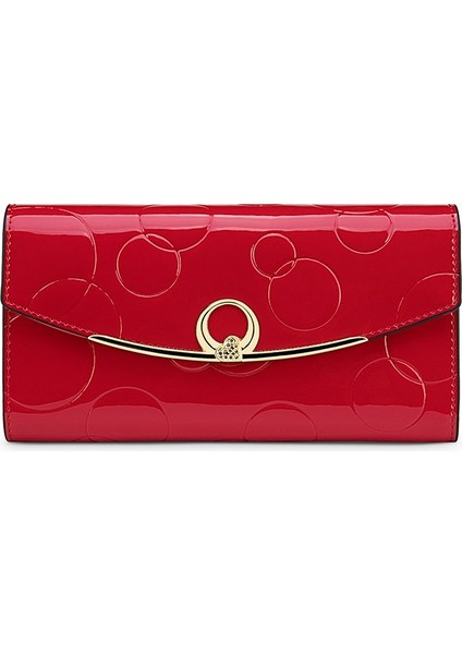 Mavi Stil Lüks Kadın Cüzdan Moda Kadın Cüzdan Deri Kırmızı Altın Mavi Kadın Cüzdan Akşam Çantası Porte Feuille Femme Luxe (Yurt Dışından) indirimleri