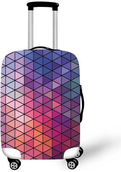 Pxt JHT10 Stili Xl Beden Kelebek Prenses Unicorn Kamera Uçak Kapağı Valiz Kızlar Toz Geçirmez Seyahat Bagaj Koruyucu Kapakları Valiz Kapağı (Yurt Dışından)