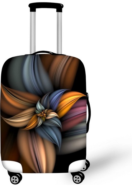 D0966F26 Stili M Beden Ince Seyahat Valizleri Koruyucu Kılıfı 24 Inç Tekerlekli Çantalara Su Geçirmez Elastik Bavul Toz Yağmurluk Kapakları (Yurt Dışından)