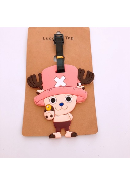 U Tarzı Sıcak Karikatür Baga Etiketleri Bagaj Isim Etiketleri Bir Parça Luffy Seyahat Bavulu Pvc Etiket Tutucu Yaratıcı Hediye Seyahat Aksesuarları (Yurt Dışından)