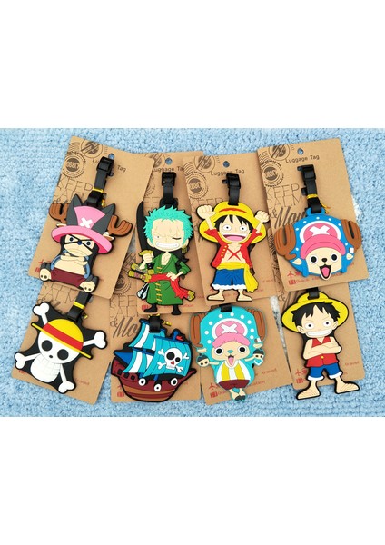 U Tarzı Sıcak Karikatür Baga Etiketleri Bagaj Isim Etiketleri Bir Parça Luffy Seyahat Bavulu Pvc Etiket Tutucu Yaratıcı Hediye Seyahat Aksesuarları (Yurt Dışından) fırsatları