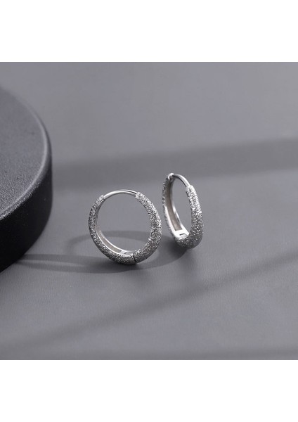 Küpe Erkek S925 Gümüş Küpe Gelgit Retro Küpe (Yurt Dışından)
