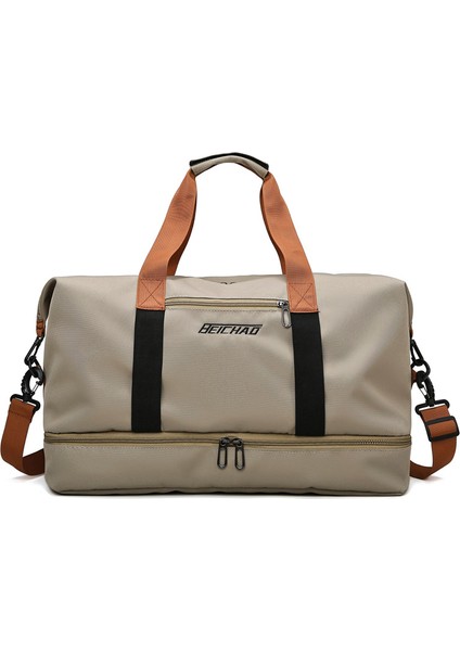 Mor Tarzı Yeni Rahat Seyahat Tote Çanta Ayakkabı Düzenleyici ve Saklama Çantası Islak Kuru Ayrım Hafta Sonu Çantası Seyahat Erkek Duffel Çanta Yoga Spor Çantası (Yurt Dışından) fırsatları