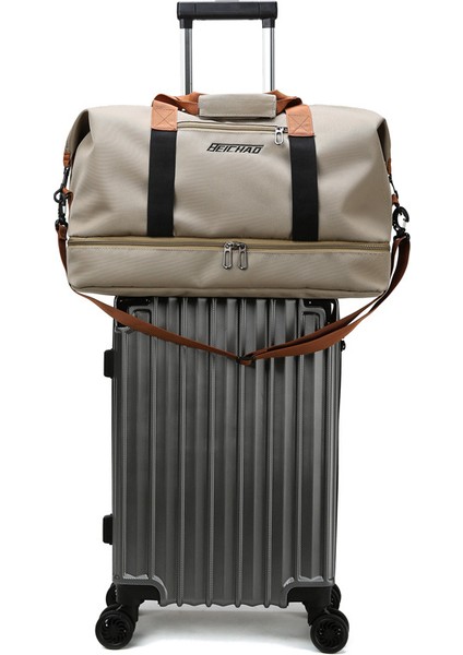 Mor Tarzı Yeni Rahat Seyahat Tote Çanta Ayakkabı Düzenleyici ve Saklama Çantası Islak Kuru Ayrım Hafta Sonu Çantası Seyahat Erkek Duffel Çanta Yoga Spor Çantası (Yurt Dışından) indirimleri