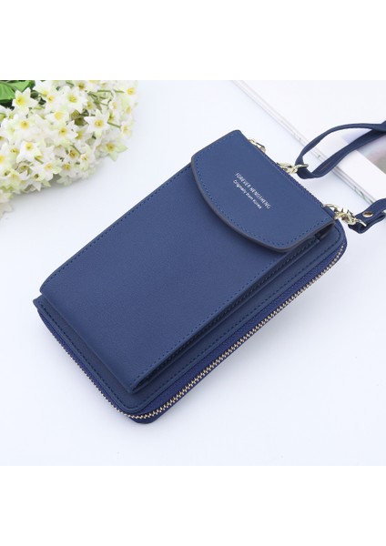 No.9 Tarzı Moda Uzun Kadın Cüzdanı Omuz Çantası Bayan Cüzdanlar Debriyaj Bayan Cüzdan Fermuar Telefon Cebi Kart Tutucu Bayanlar Carteras (Yurt Dışından) fiyatları