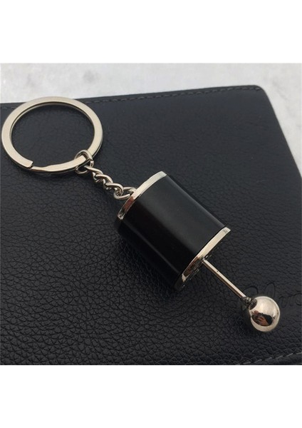 Siyah YA-079 Stili Bısı Goro Ev Temizlikçisi Çinko Alaşımlı Metal Mini Dişli Dıy Edc Anahtar Tutucu Iş Anahtarı Kolyesi Yaratıcı Anahtar Cüzdan Araba Düzenleyici (Yurt Dışından)