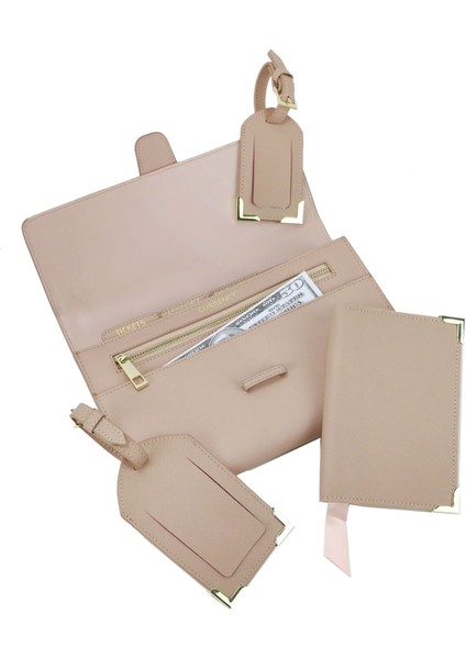 Bordo Pasaport Tarzı Monogramlı Saffiano Deri Seyahat Koleksiyonu Hediye Seyahat Seti Kitleri Deri Pasaport Kılıfı Kapak Seyahat Etiketi Uzun Seyahat Cüzdanı (Yurt Dışından)