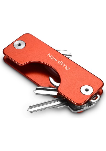 G2 Kırmızı Stili Anahtar Cüzdanı Alüminyum Metal Edc Erkek Anahtar Tutucu Akıllı Düzenleyici Ev Sahibi Anahtarlık Çanta Cüzdan (Yurt Dışından)