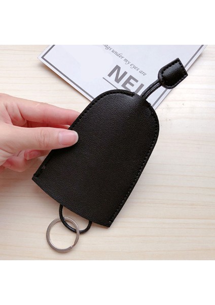 No.12 Tarzı Moda Çekme Tipi Anahtar Çantası Düz Pu Deri Anahtar Cüzdanı Ev Bakıcıları Araba Anahtar Tutucu Kılıf Yeni Deri Anahtarlık Kılıfı (Yurt Dışından)