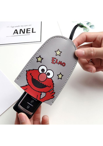 No.12 Tarzı Moda Çekme Tipi Anahtar Çantası Düz Pu Deri Anahtar Cüzdanı Ev Bakıcıları Araba Anahtar Tutucu Kılıf Yeni Deri Anahtarlık Kılıfı (Yurt Dışından) fırsatları